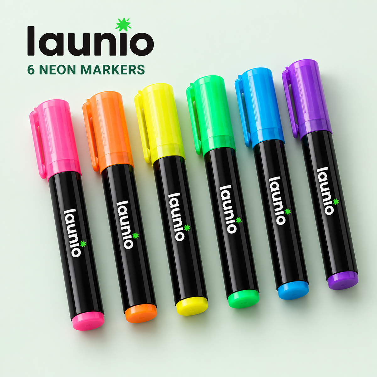 Neon Markers Set