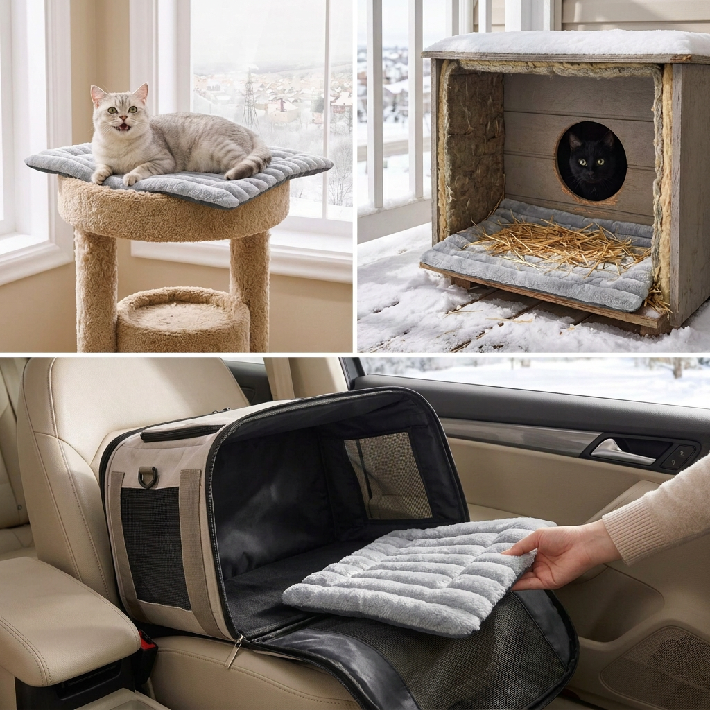 WaggyBeds™ Self Heating Pet Bed