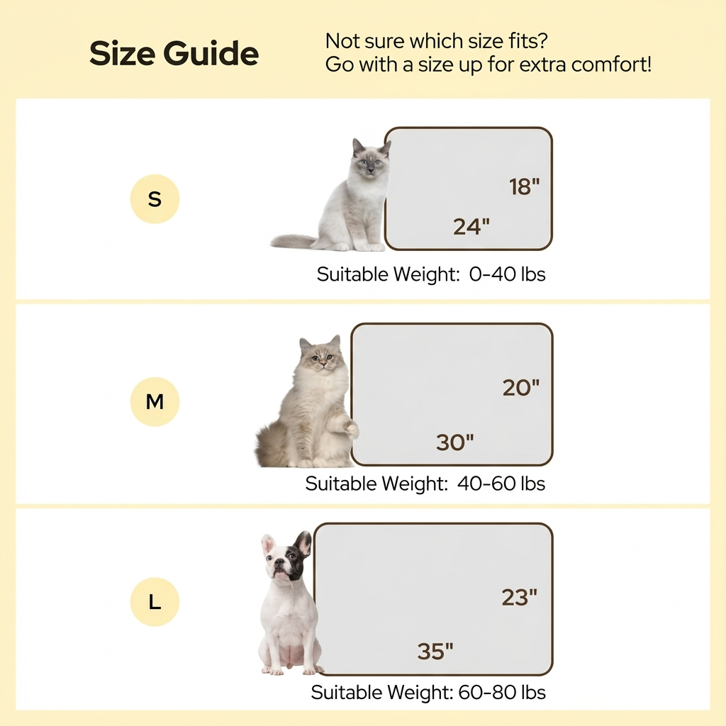 WaggyBeds™ Self Heating Pet Bed