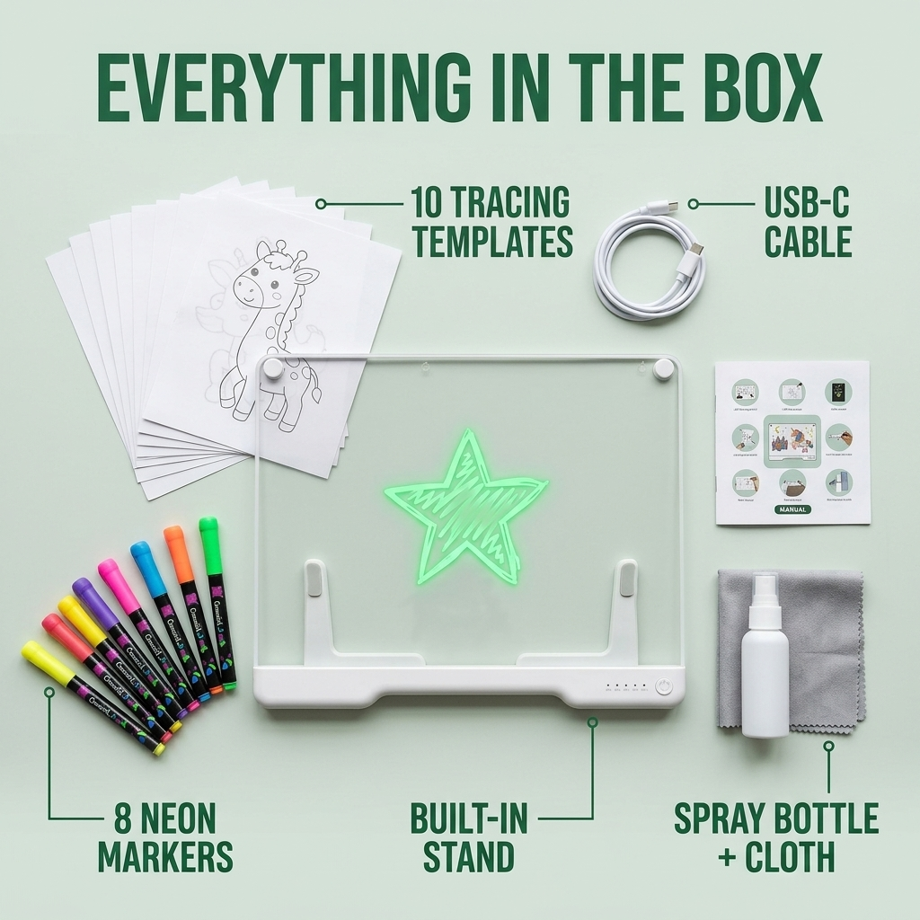GlowBoard™ LED Drawing Board