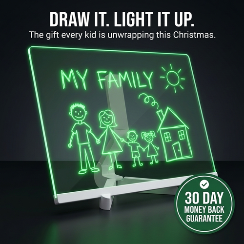 GlowBoard™ LED Drawing Board