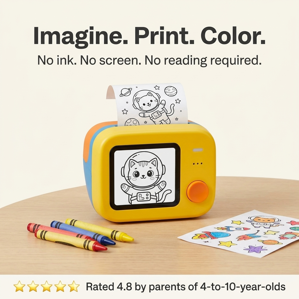 Launio Stickpop - AI Sticker Printer