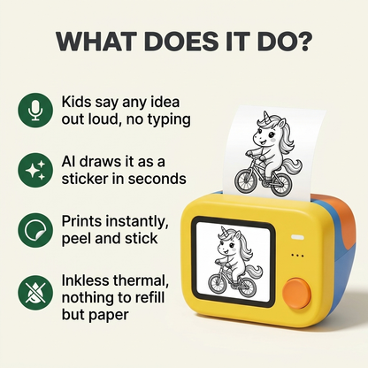 Launio Stickpop - AI Sticker Printer